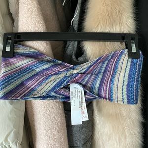 Frankies Bikinis Jeaneatte Lurex Top